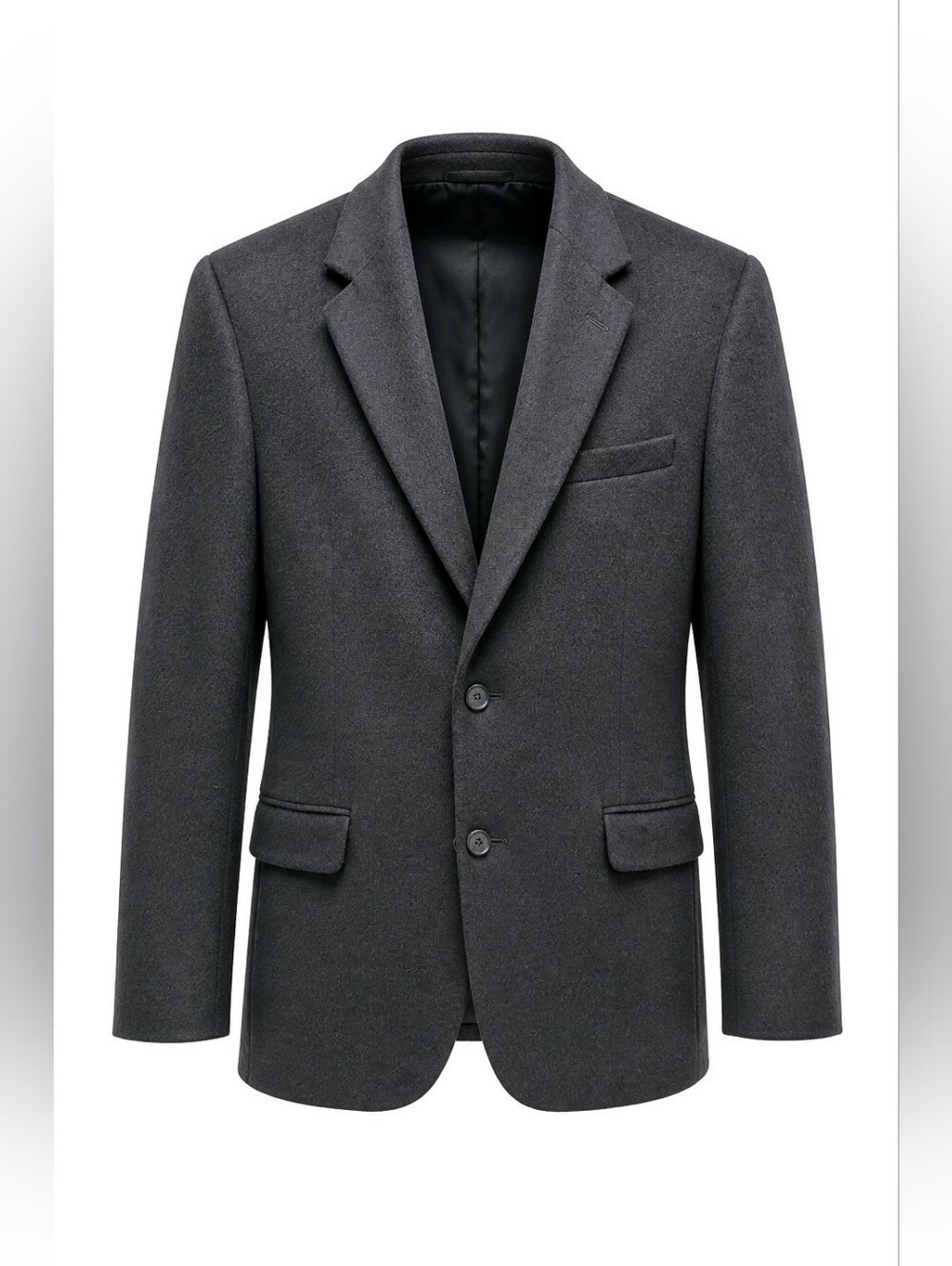Jos. A. Bank 100% Cashmere Black Two-Button 42R Sport Coat Jacket Blazer